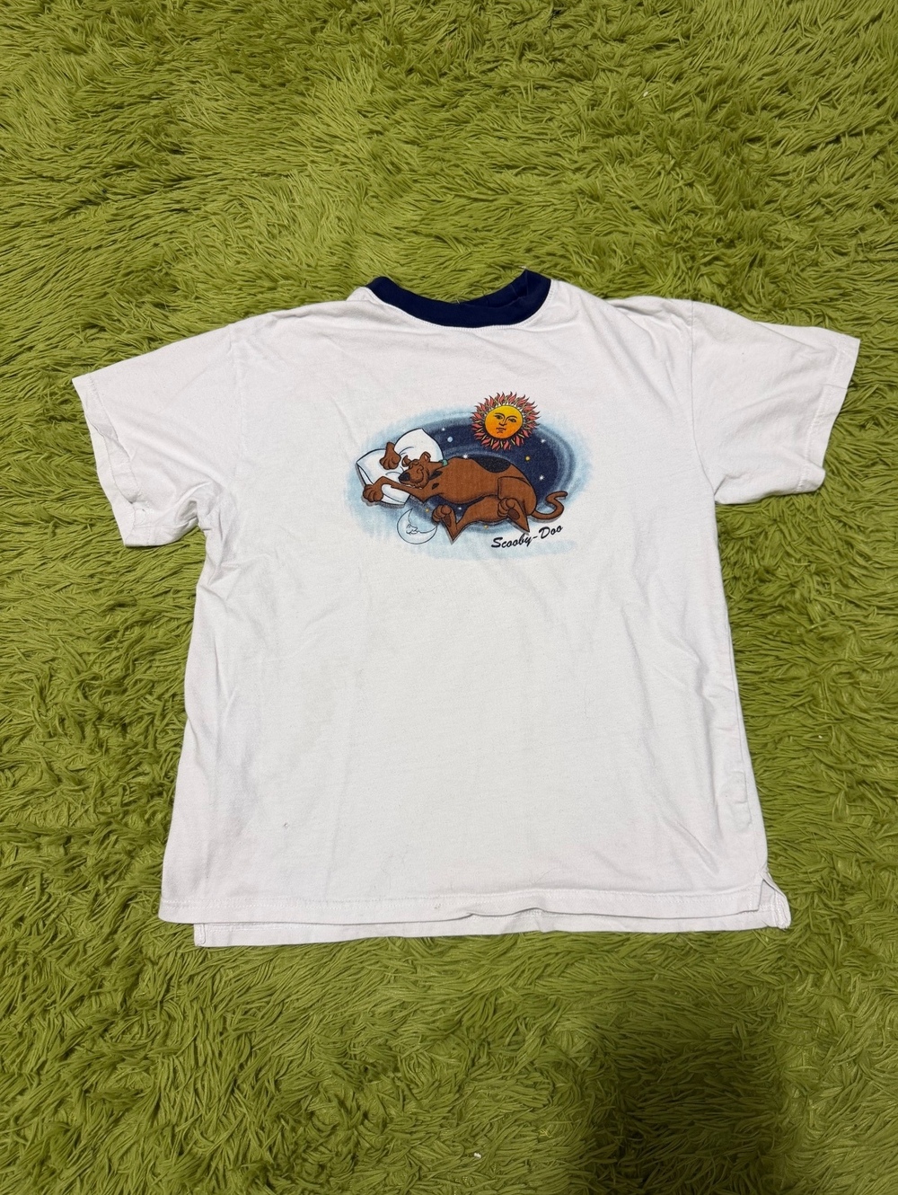 Vintage 2003 Scooby-Doo Graphic T-shirt Size Small White